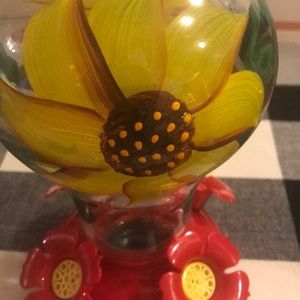 Garden Treasures Accents Hand Painted Hummingbird Feeder Poshmark